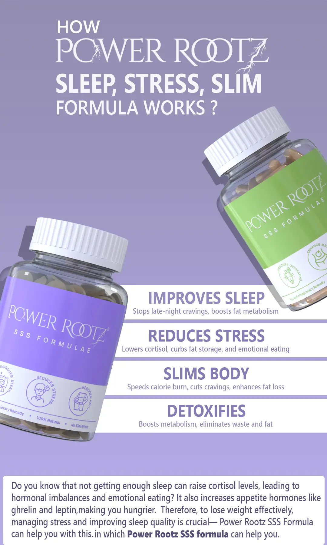 Power Rootz SSS Formulae